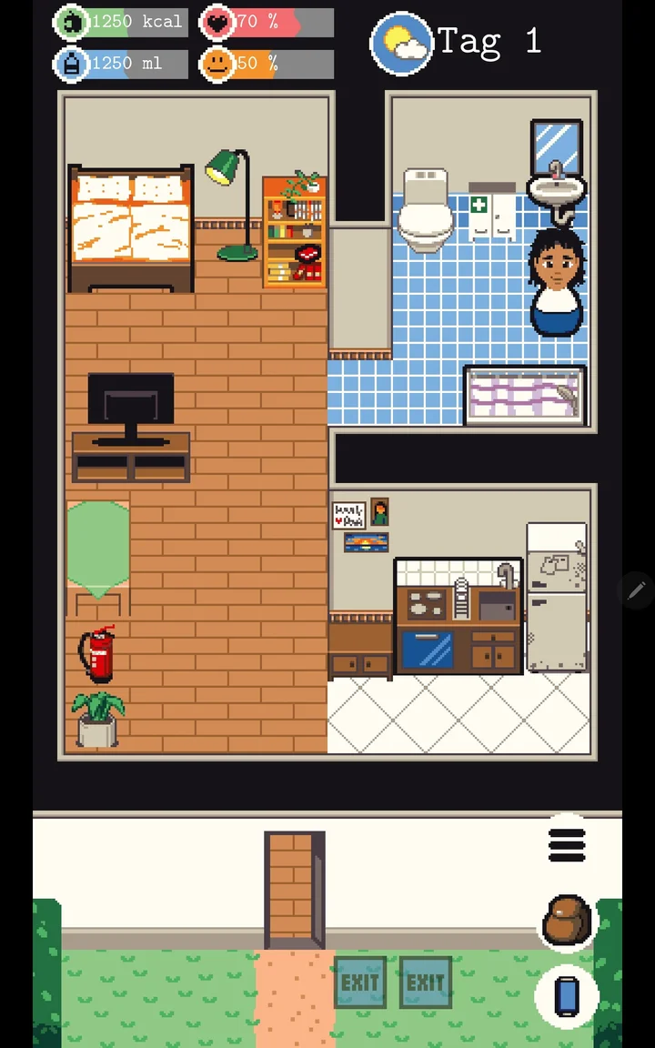 Screenshot aus dem Serious Game "Krisopolis".